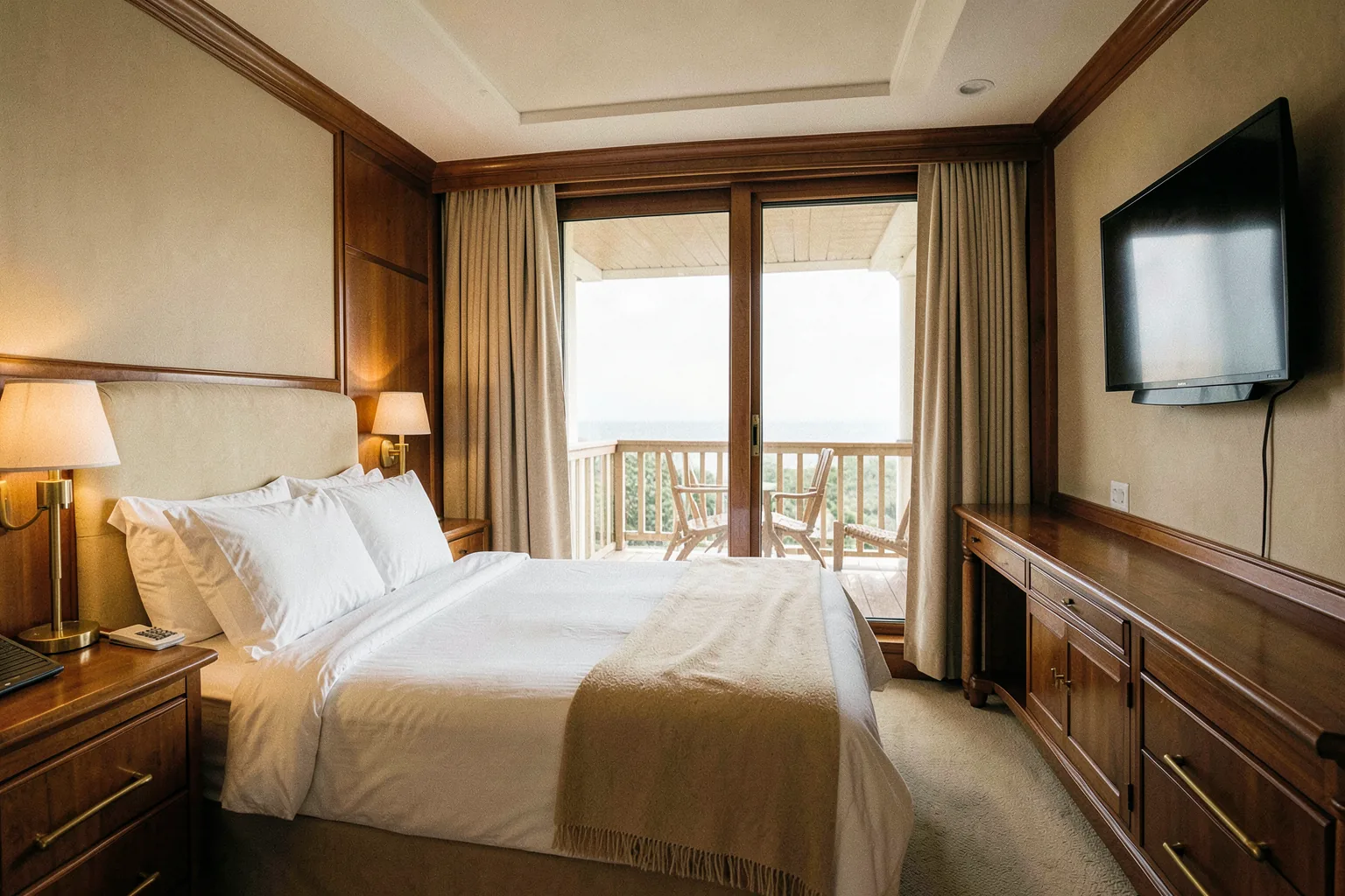 Aft-Facing Balcony stateroom, Horizon class