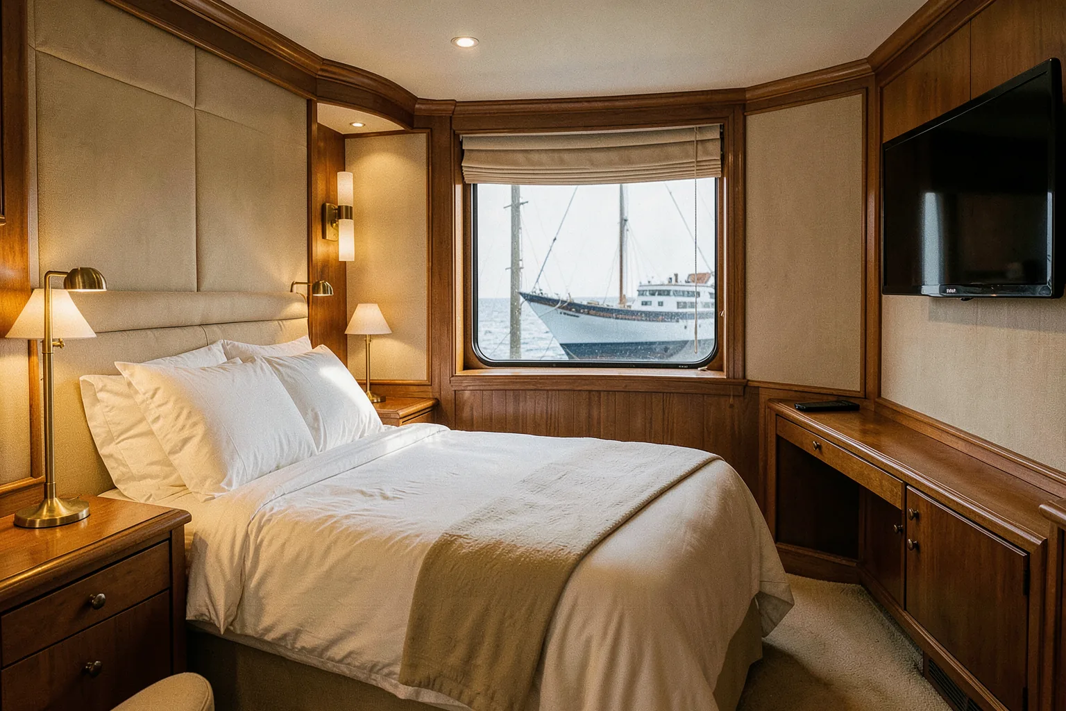 Ocean View Obstructed stateroom, Horizon class