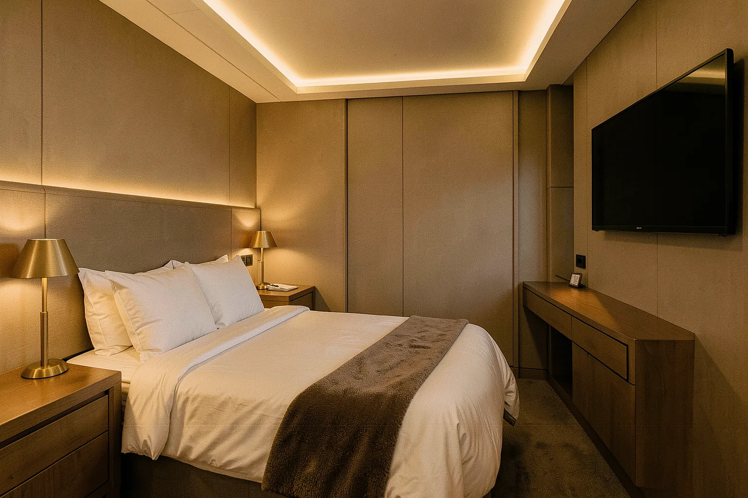 Interior stateroom, Vanguard class
